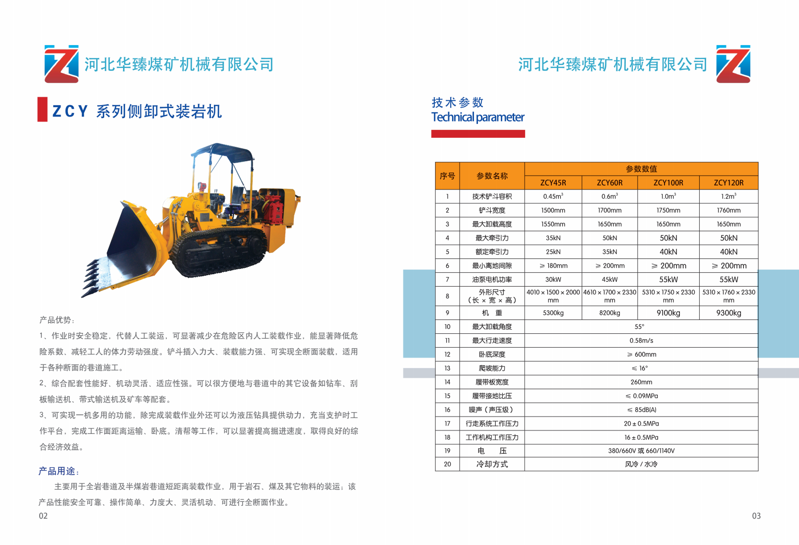 煤礦用側(cè)卸式裝巖機